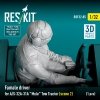 RESKIT RSF32-0085 Female driver for A/S-32A-31A Mule Tow Tractor (scene 2) (1 pcs) (3D Printed) (1/32)